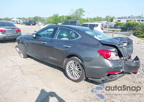 2020 Genesis G70 2.0T Rwd из США, поврежденный, VIN KMTG34LAXLU055376